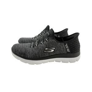 Skechers Size 8 Womens Hands Free Slip Ins Summit Dazzling Haze Black 149937